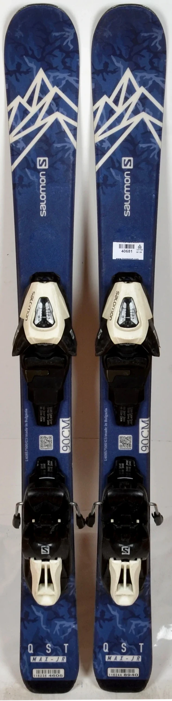 Salomon QST MAX JR blue - skis d'occasion Junior