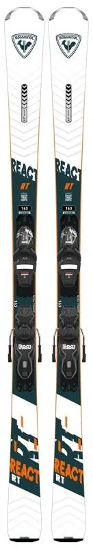 Pack neuf skis Rossignol REACT RT white + XPRESS 10 GW - neuf déstockage