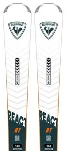 Pack neuf skis Rossignol REACT RT white + XPRESS 10 GW - neuf déstockage
