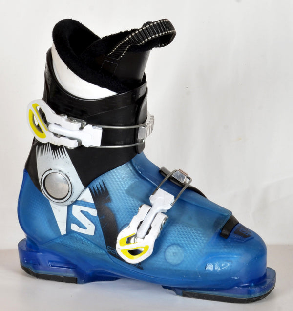 Salomon TEAM T2 Blue - Chaussures de ski d'occasion Junior