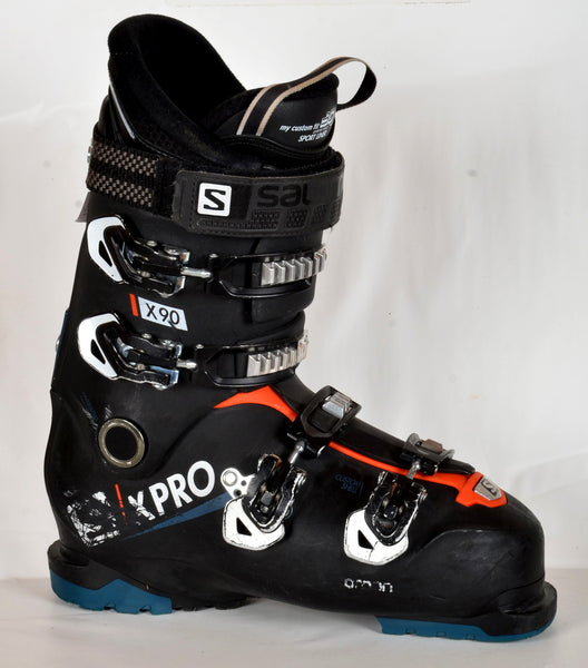 chaussure de ski salomon 2019 X PRO X90 CS Vendor_JANSPORT Silver Iridium Visor Bell boasting a 98mm shell SKU:SLXDC151HG