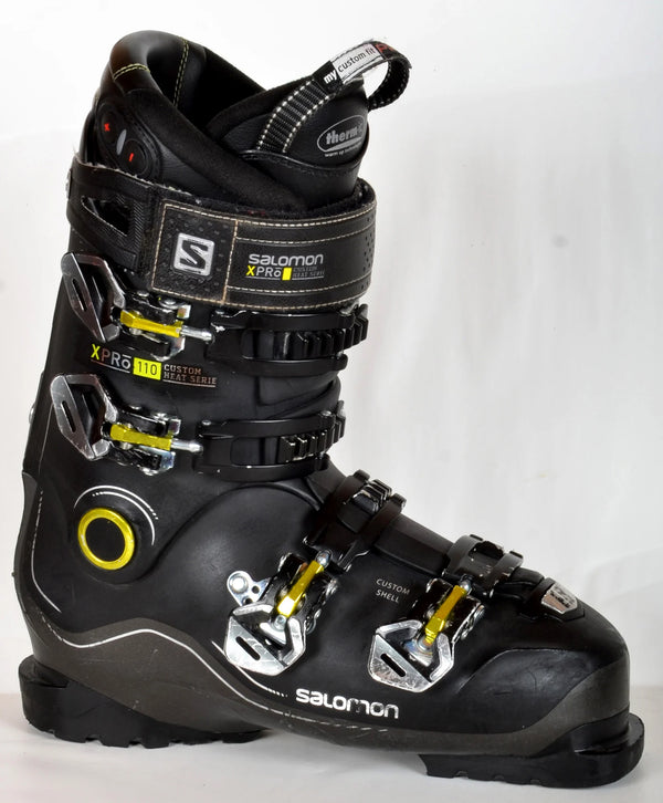 Salomon X-PRO 110 CUSTOM HEAT SERIE - Chaussures de ski d'occasion