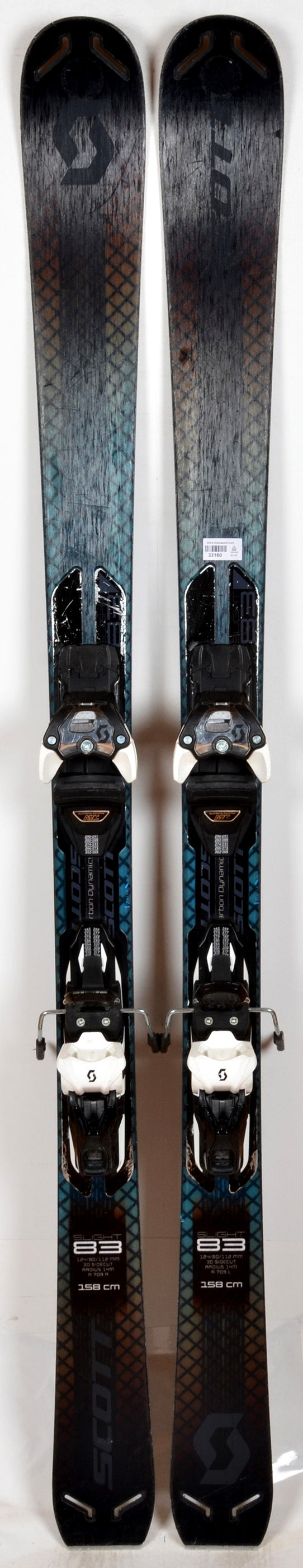 Scott SLIGHT 83 WOMEN - skis d'occasion Femme