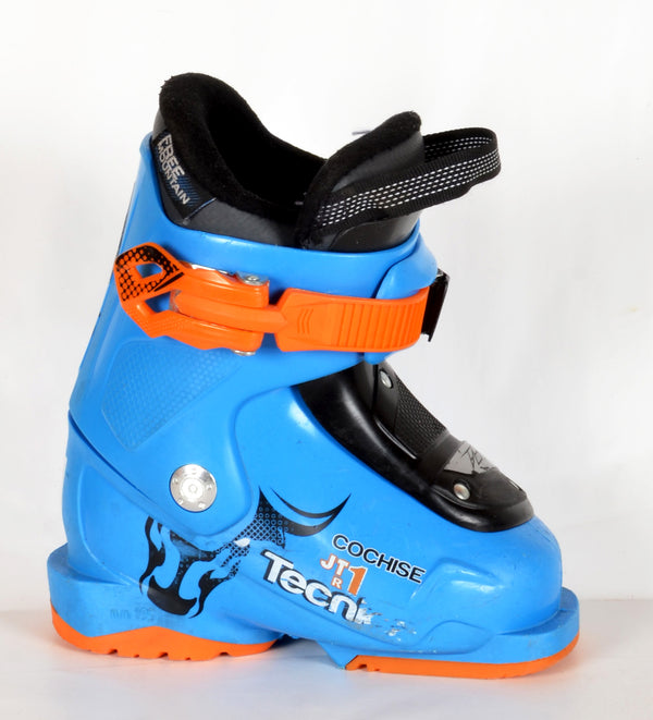 Tecnica JTR 1 Cochise Blue - Chaussures de ski d'occasion Junior