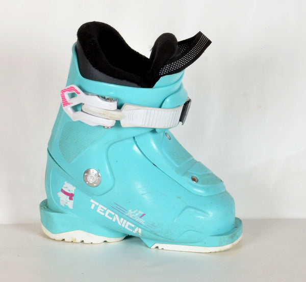 Tecnica JT1 PEARL - Chaussures de ski d'occasion Junior