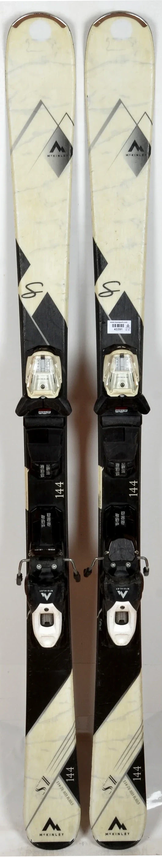 Tecno Safine S7 white - skis d'occasion Femme