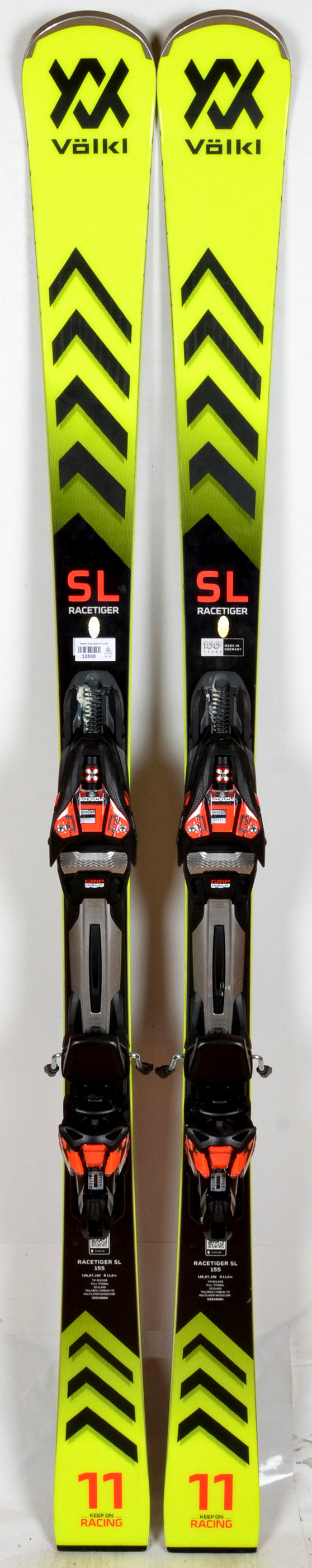 Völkl RACETIGER SL + Fixations RMotion 12 - TEST 2024 - skis d'occasion