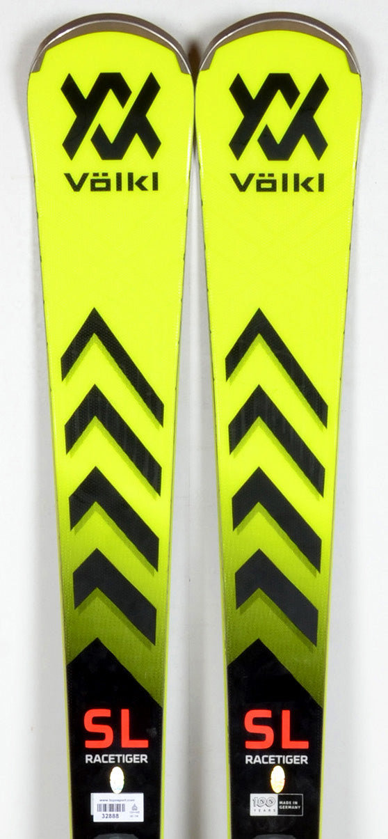 Völkl RACETIGER SL + Fixations RMotion 12 - TEST 2024 - skis d'occasion