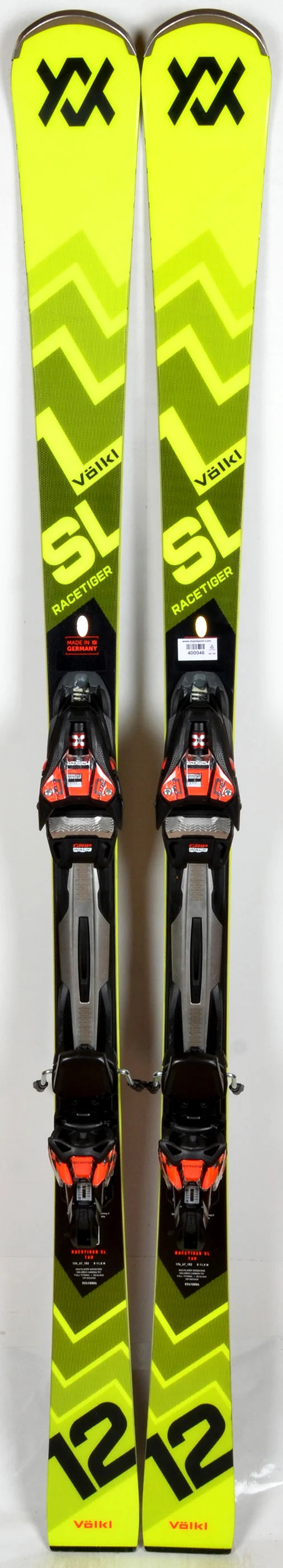 Völkl RACETIGER SL + Fixations RMotion3 12 GW - TEST 2025 - skis d'occasion