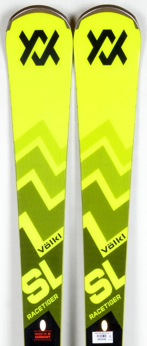 Völkl RACETIGER SL + Fixations RMotion3 12 GW - TEST 2025 - skis d'occasion