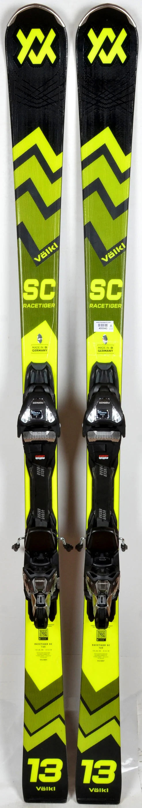 Völkl RACETIGER SC + Marker Vmotion 12 GW - TEST 2025 - skis d'occasion