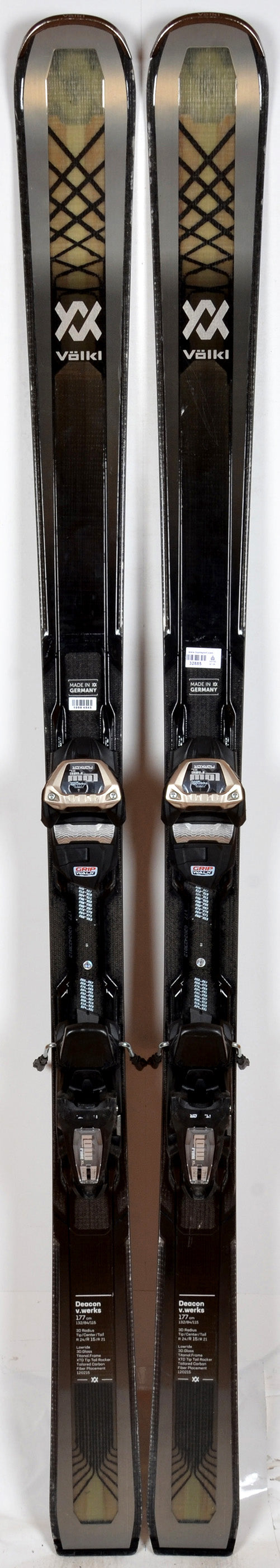 Völkl DEACON V-WERKS + LOWRIDE XL 13 - TEST 2024 - skis d'occasion