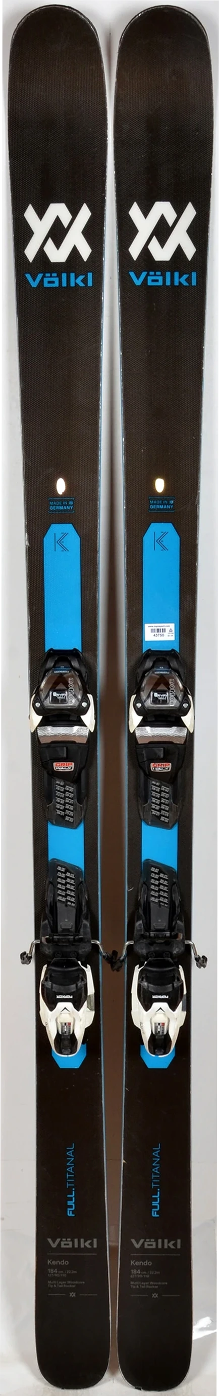 Völkl KENDO black / blue - skis d'occasion