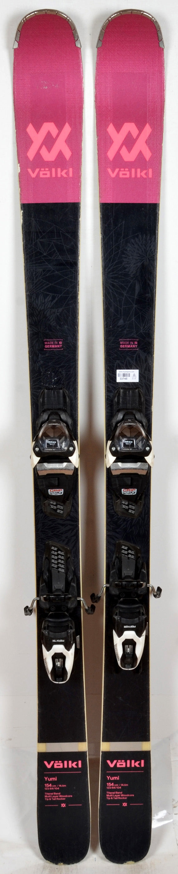 Völkl YUMI black / pink - skis d'occasion Femme