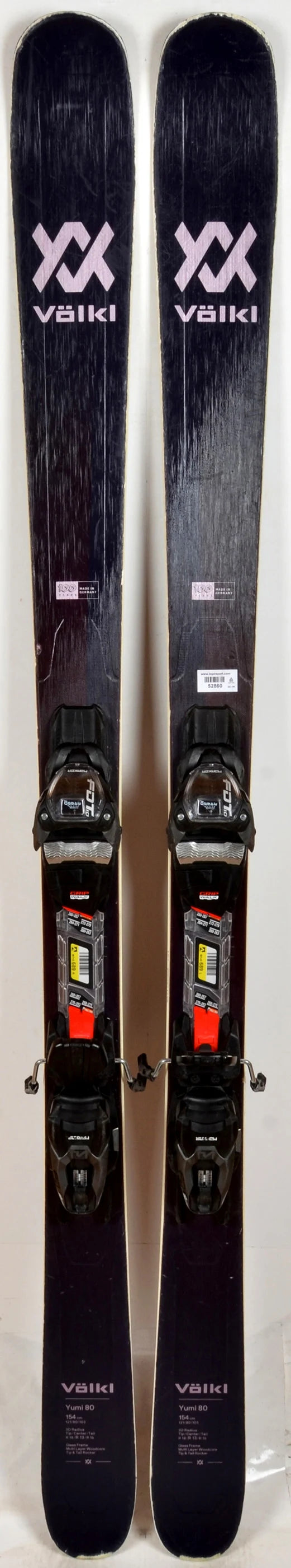Völkl YUMI 80 - skis d'occasion Femme