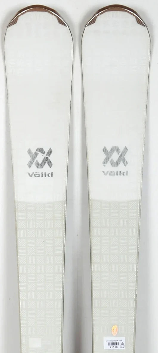 Völkl FLAIR SC full white - skis d'occasion Femme