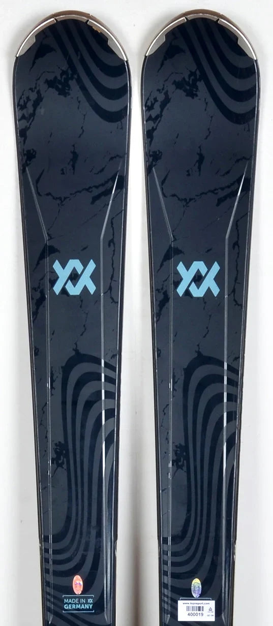 Völkl FLAIR 76 + Fix Marker Vmotion 10 - TEST 2025 - skis d'occasion Femme