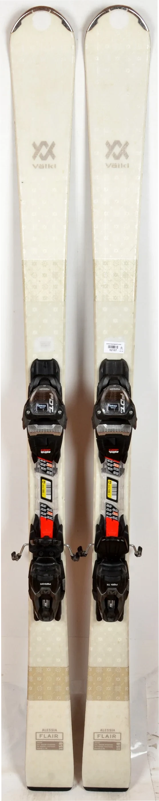 Völkl FLAIR ALESSIA white / grey - skis d'occasion Femme