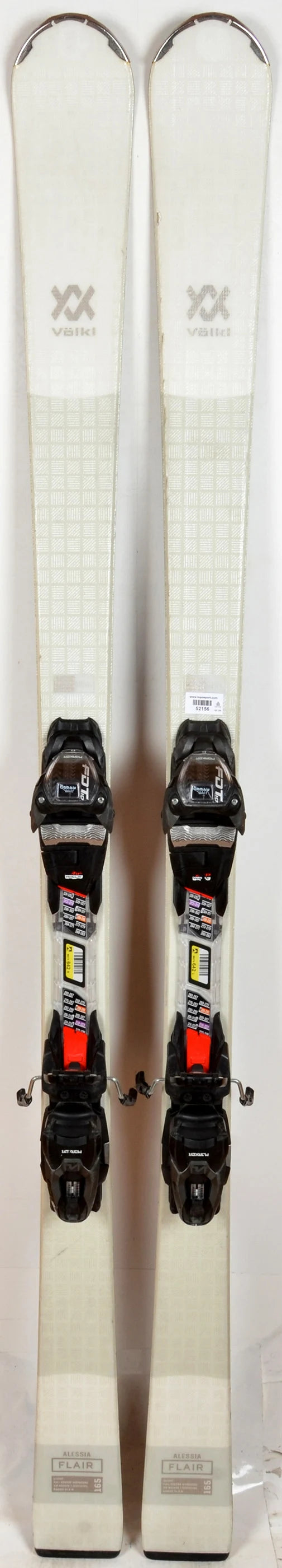 Völkl FLAIR ALESSIA full white - skis d'occasion Femme