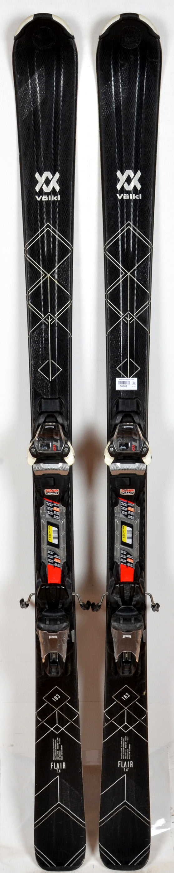 Völkl FLAIR 7.4 black - skis d'occasion Femme