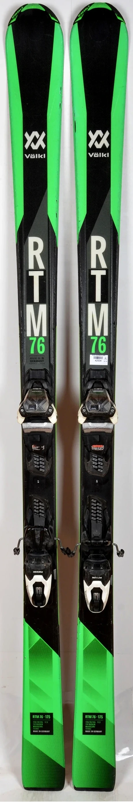 Völkl RTM 76 green - skis d'occasion