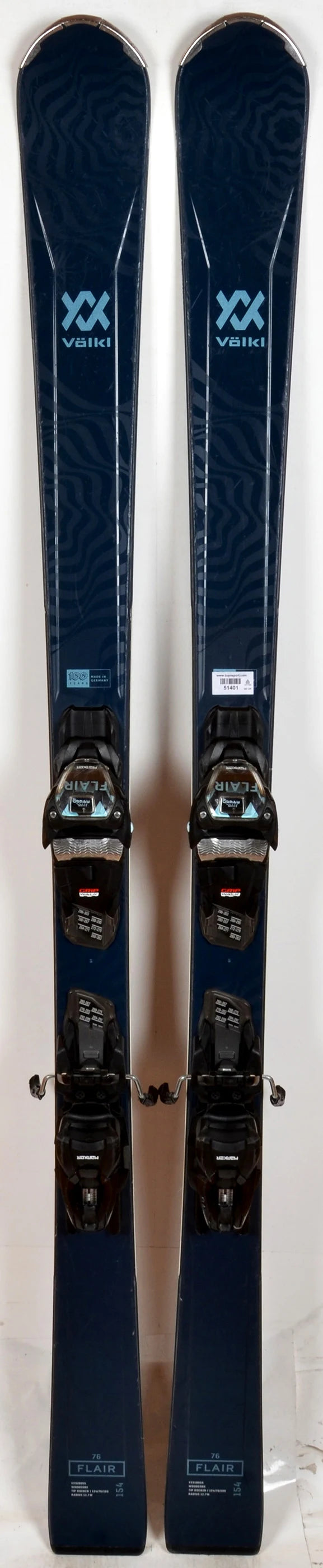 Völkl FLAIR 76 bleu - skis d'occasion Femme