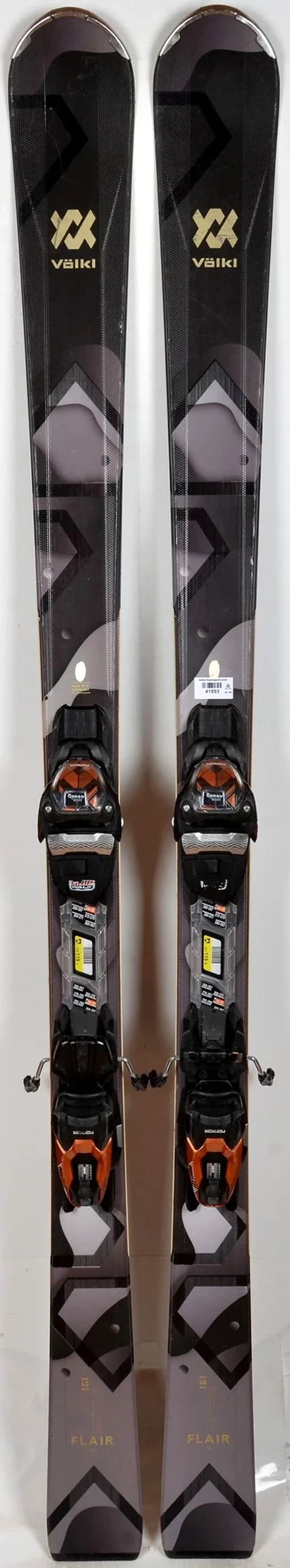 Völkl FLAIR 76 grey / black - skis d'occasion Femme