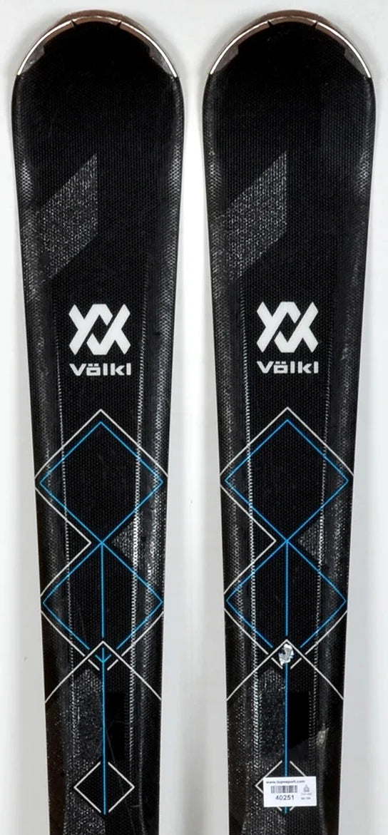 Völkl FLAIR 76 black / blue - skis d'occasion Femme