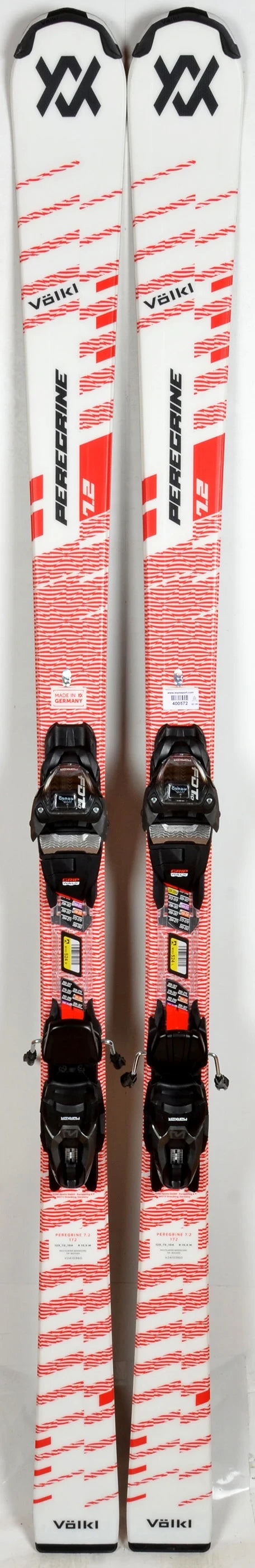 Pack neuf skis Völkl PEREGRINE 7.2 + MARKER FDT 10 GW - neuf déstockage