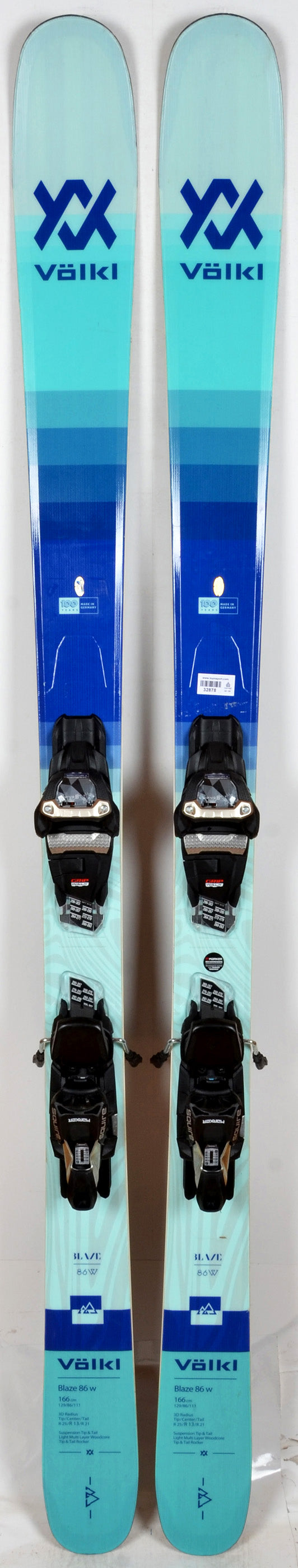 Völkl BLAZE 86 W + Marker Squire 11 GW - TEST 2024 - skis d'occasion Femme