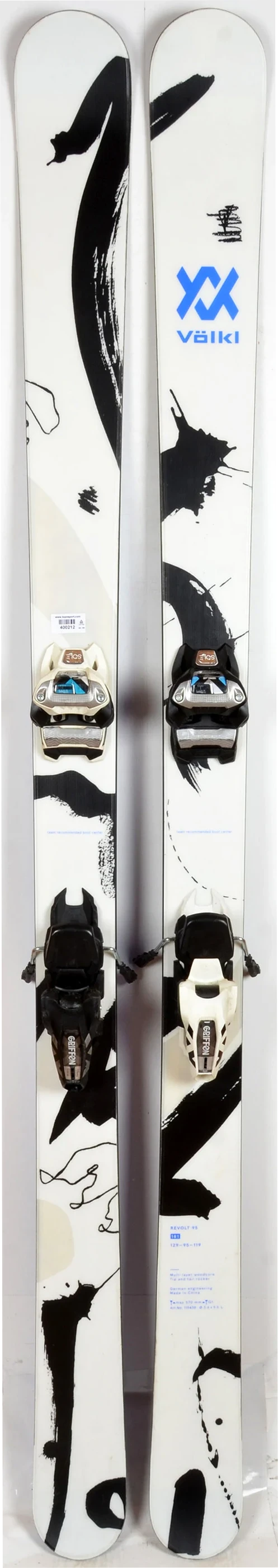 Völkl REVOLT 95 white - skis d'occasion