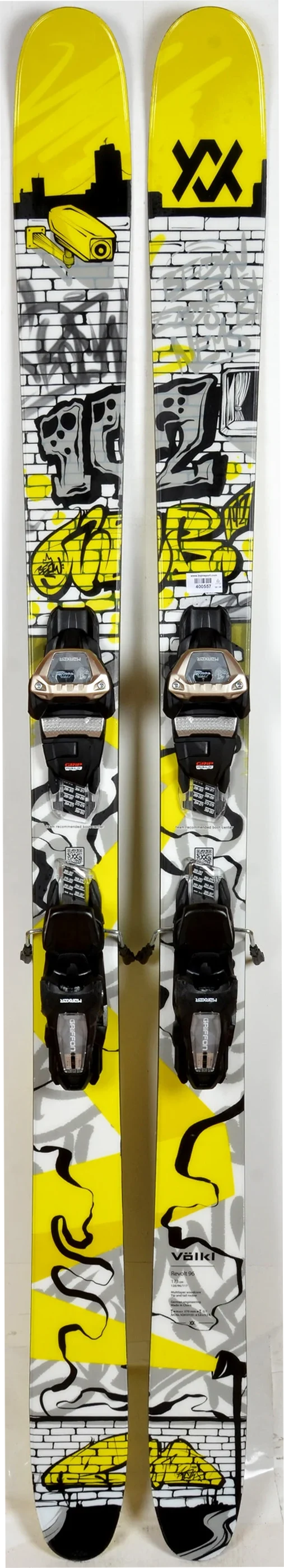 Völkl REVOLT 96 + MARKER GRIFFON 13 GW - TEST 2025 - skis d'occasion
