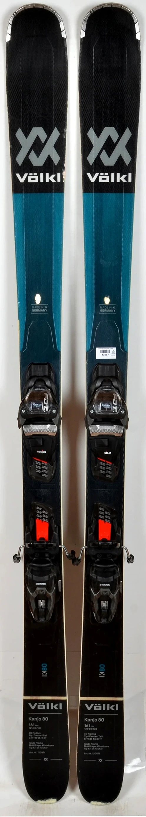 Völkl KANJO 80 blue - skis d'occasion