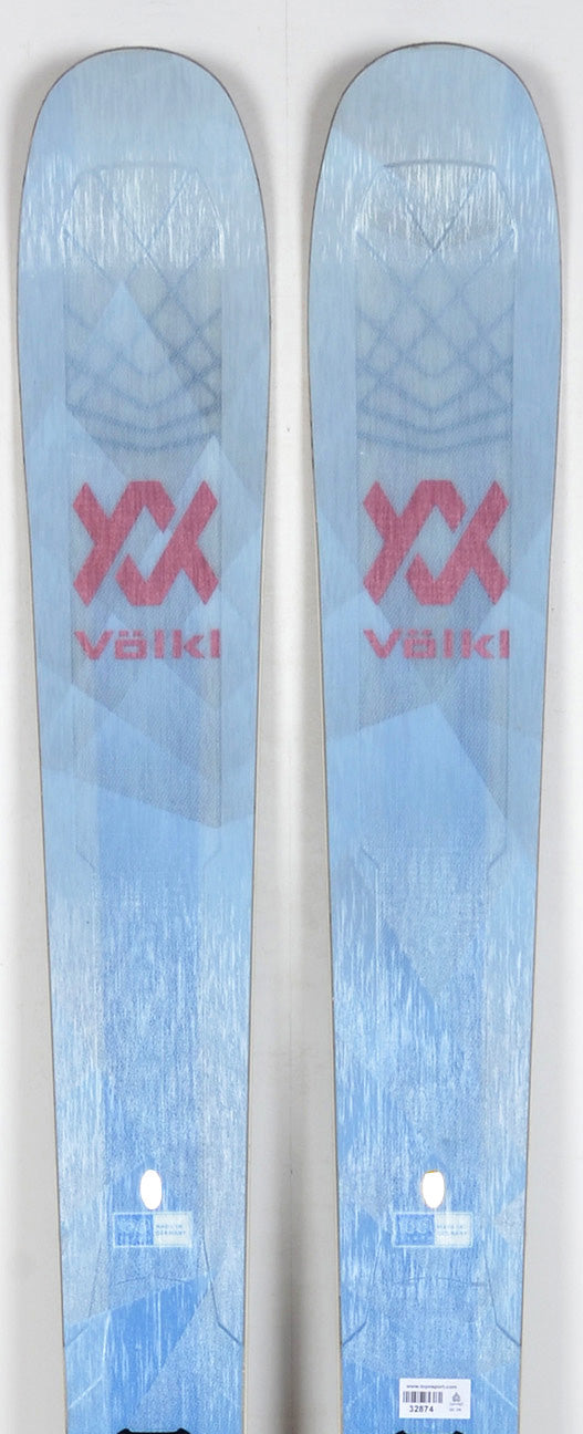 Völkl SECRET 96 + MARKER SQUIRE 11 GW - TEST 2024 - skis d'occasion Femme