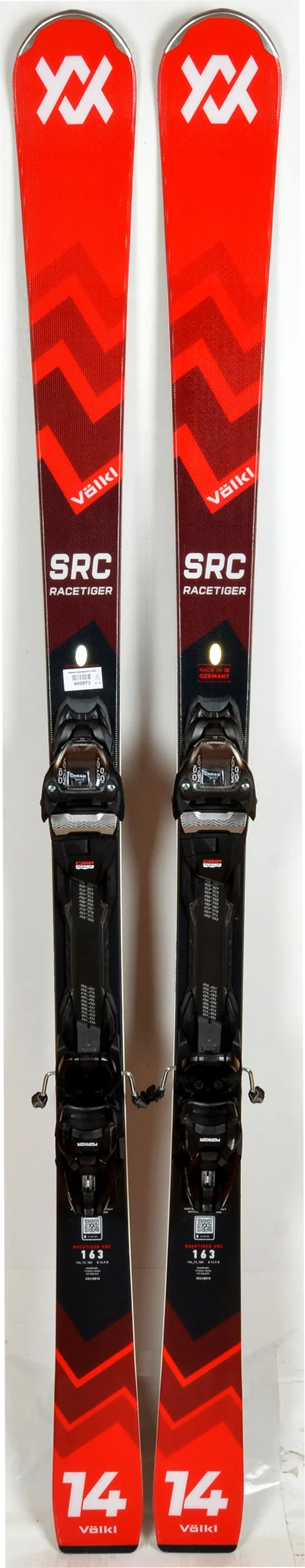 Völkl RACETIGER SRC + Marker VMOTION 10 GW - TEST 2025 - skis d'occasion