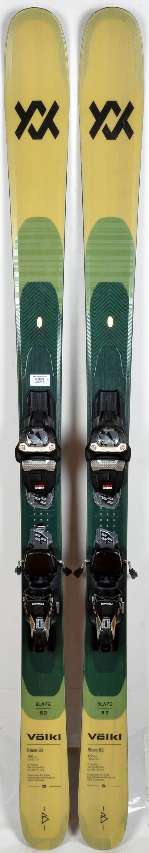 Völkl BLAZE 82 + MARKER SQUIRE 11 GW - TEST 2025 - skis d'occasion