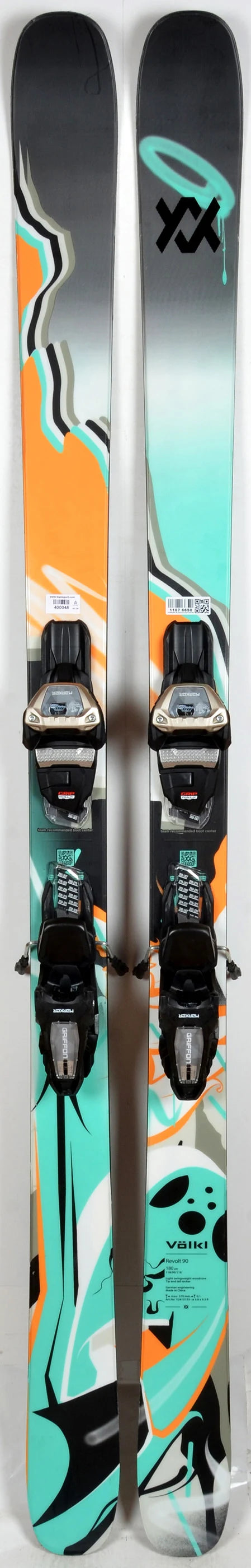 Völkl REVOLT 90 + MARKER GRIFFON 13 GW - TEST 2025 - skis d'occasion