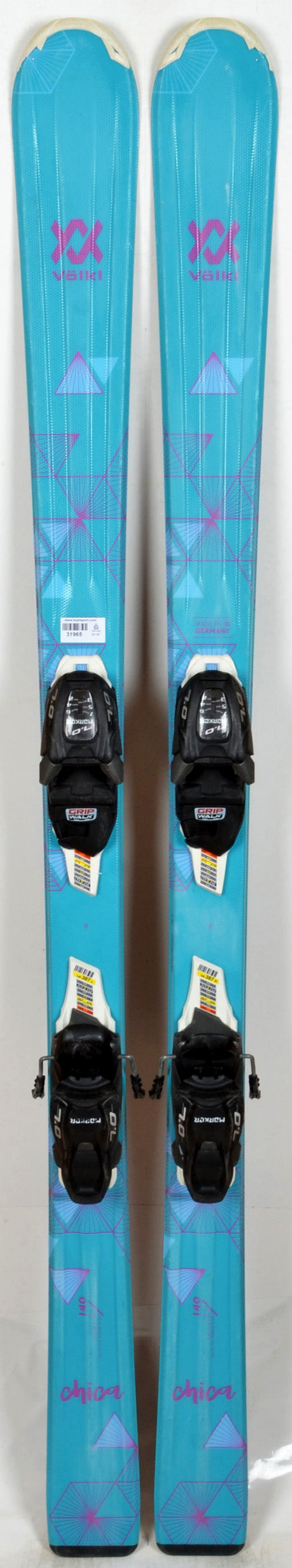 Völkl CHICA vMotion blue - skis d'occasion Junior