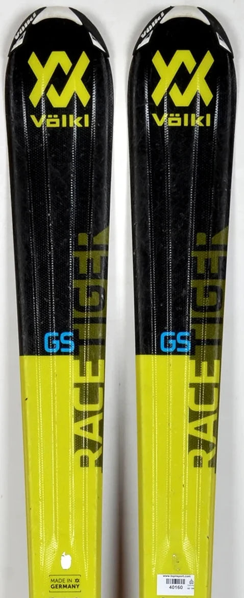 Völkl RACETIGER GS JR yellow / black - skis d'occasion Junior