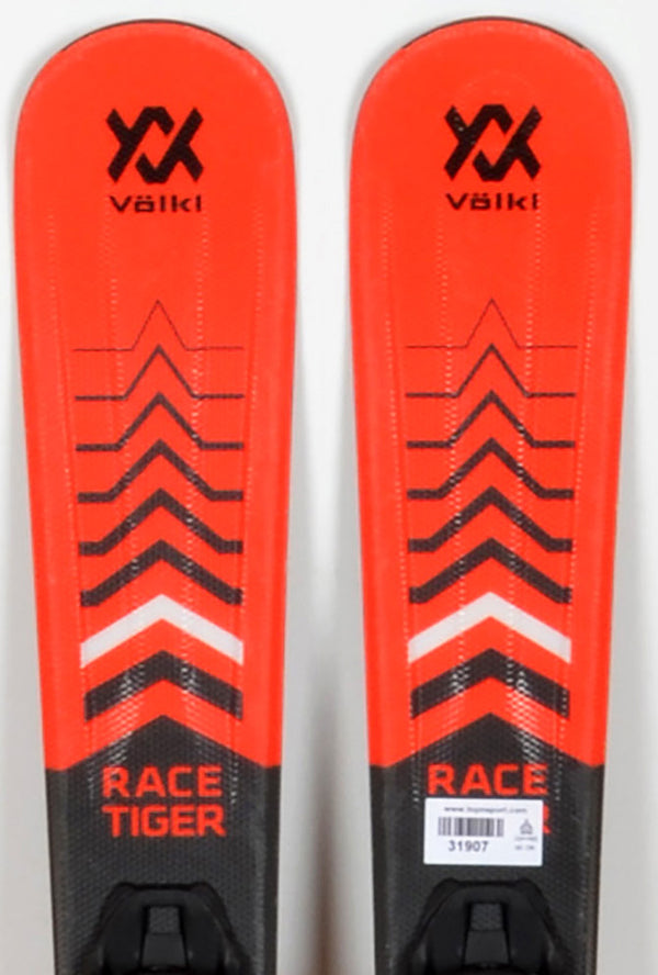 Völkl RACETIGER JR red - skis d'occasion Junior