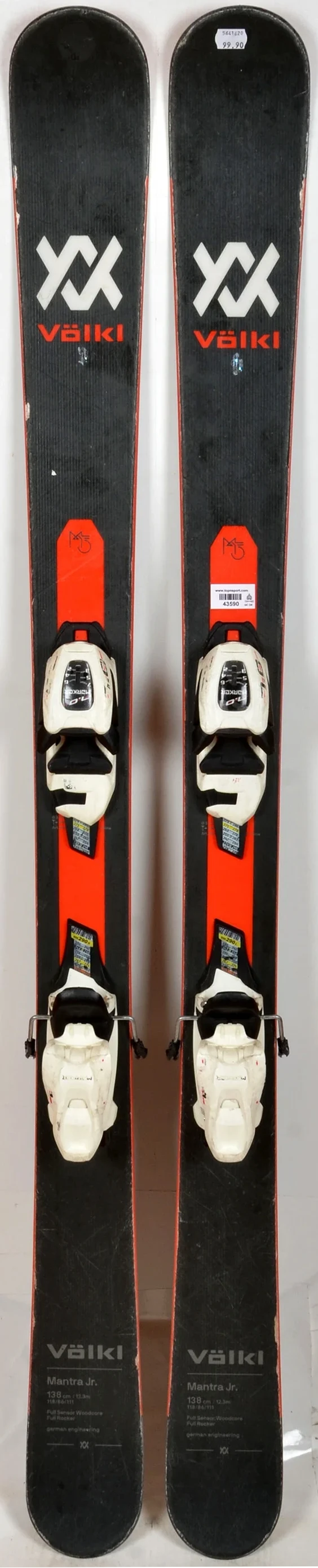 Völkl MANTRA JR black - skis d'occasion Junior