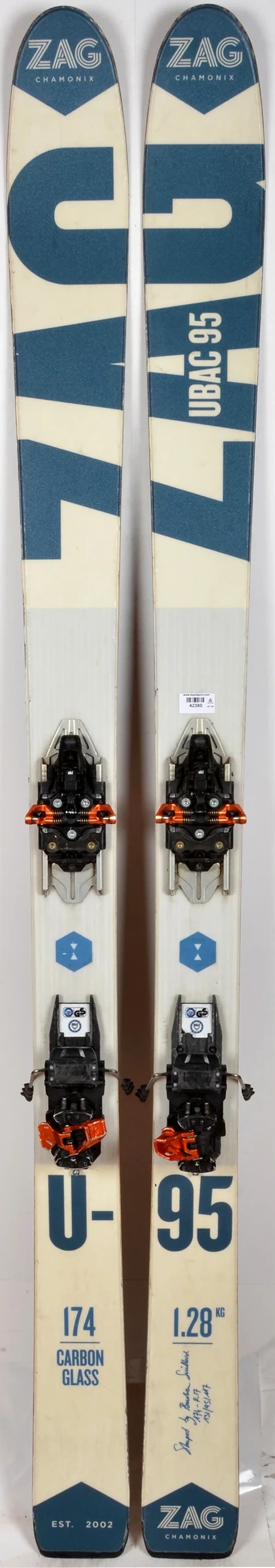 ZAG UBAC 95 + Dynafit ST 10 + peaux - skis d'occasion