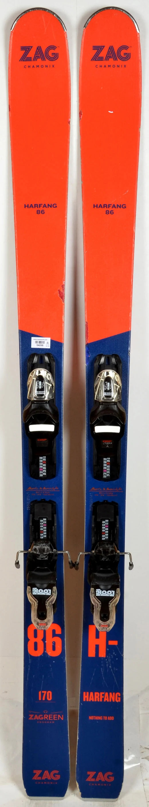ZAG HARFANG 86 - skis d'occasion