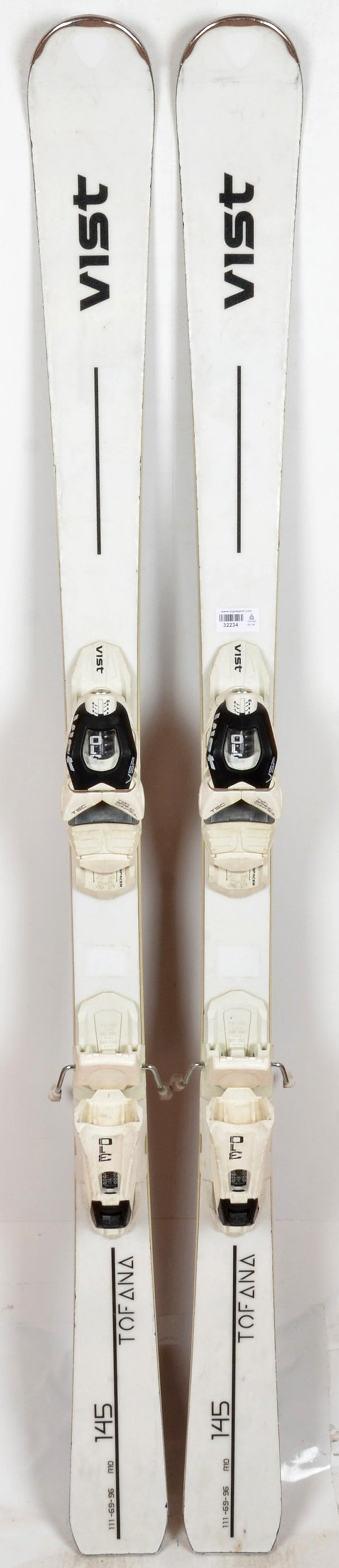 Vist TOFANA white - skis d'occasion Femme