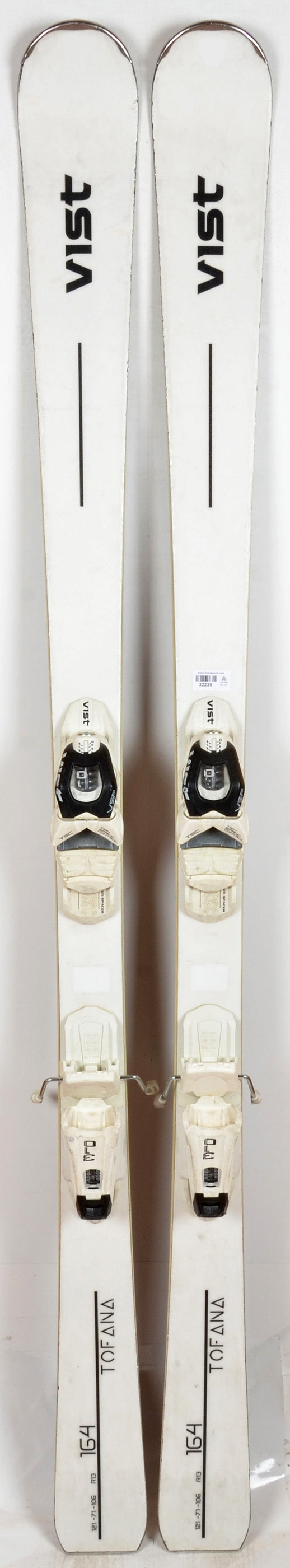 Vist TOFANA white - skis d'occasion Femme