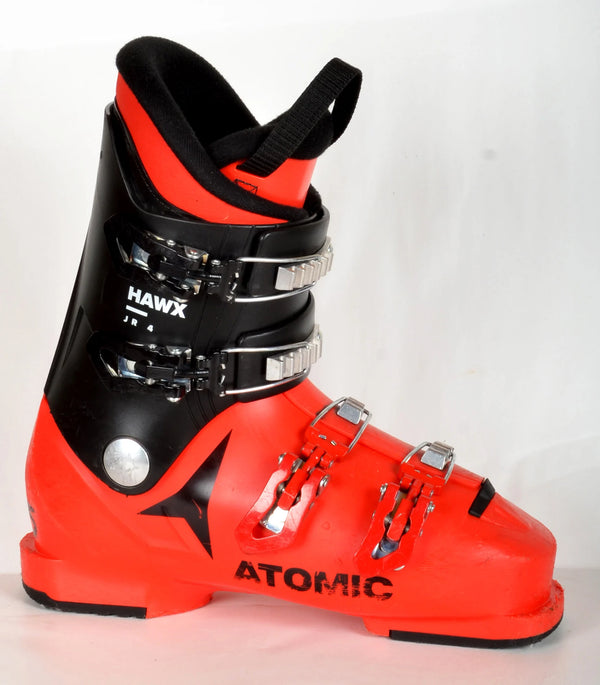 Atomic HAWX JR 4 red - chaussures de ski d'occasion Junior