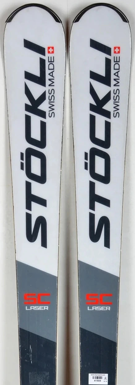 Stöckli LASER SC white / grey - skis d'occasion