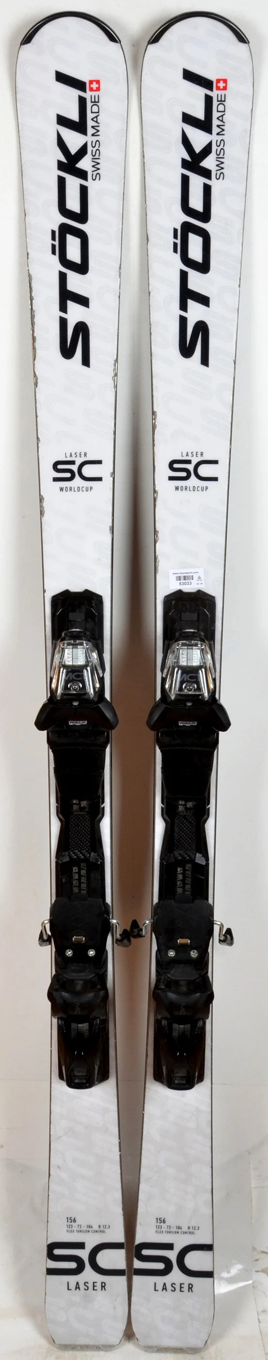 Stöckli LASER SC full white - skis d'occasion