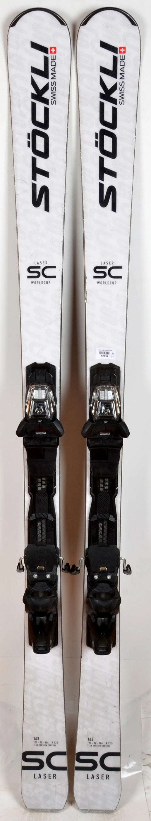 Stöckli LASER SC full white - skis d'occasion