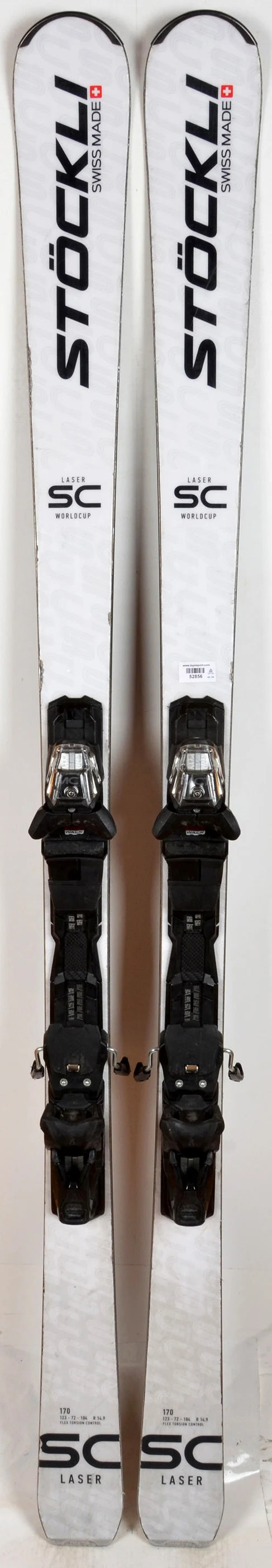 Stöckli LASER SC full white - skis d'occasion